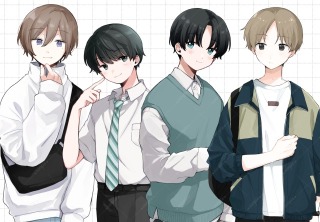 立ち絵サンプル（男子）