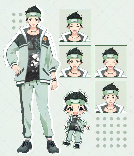 【制作実績】IRIAM用立ち絵・デフォルメイラスト