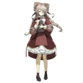 本をイメージしたオリキャラ