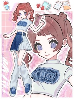 創作衣装立ち絵