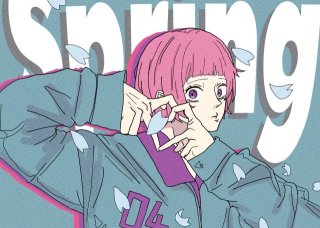 イラスト例（キャラクターメイン）