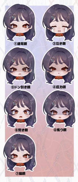 SDイラスト（顔だけ）ご依頼品