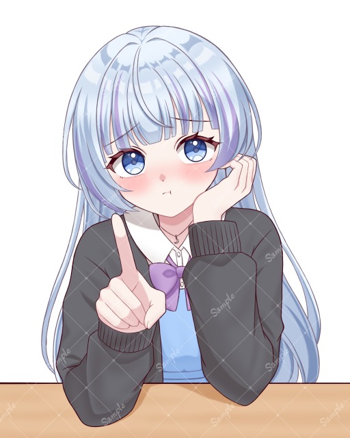 等身イラスト(胸上)