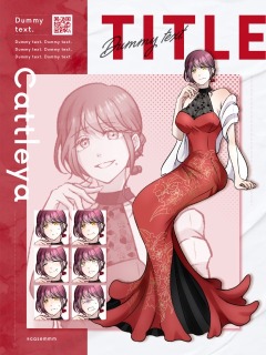 ディスプレイ・表情差分見本