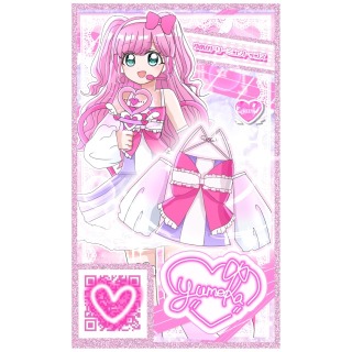 🎀女児アニメ風♡オリジナルゲームカード🎀①