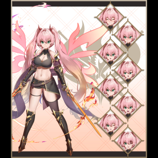 オリジナルキャラクター立ち絵