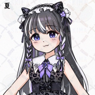 黒豹をモチーフとした少女キャラクターの衣装デザイン