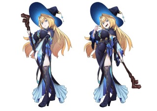 ハロウィン衣装デザイン立ち絵（依頼）