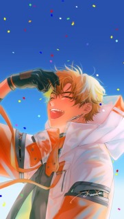 バストアップイラスト（キャラ単体）