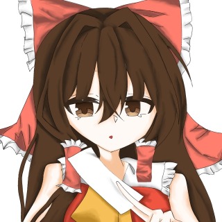 霊夢　【過去絵】