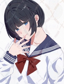 バストアップイラスト