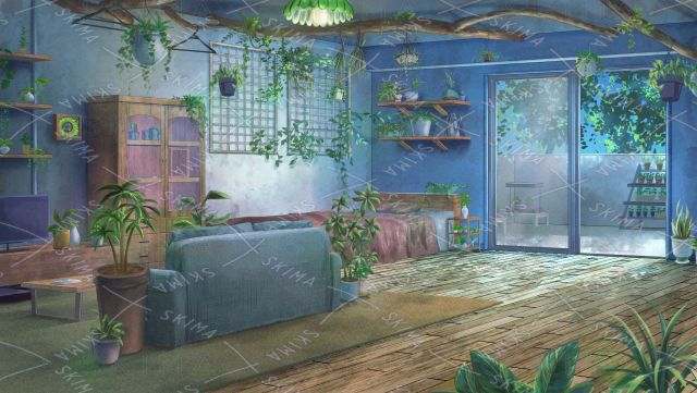 背景イラスト見本②（廻ノ夏レコード）