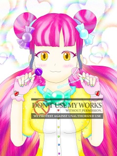 合同誌寄稿オリジナルイラスト
