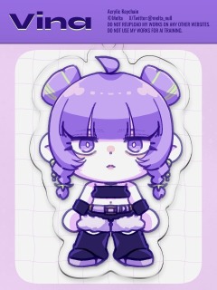 デフォルメキャラクター一枚絵