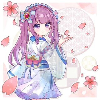 差分つきイラスト