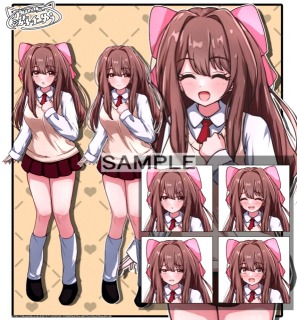 オリジナルキャラクターデザイン立ち絵サンプル【女の子】