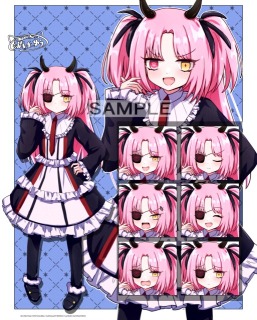 オリジナルキャラクターデザイン立ち絵サンプル【少女】
