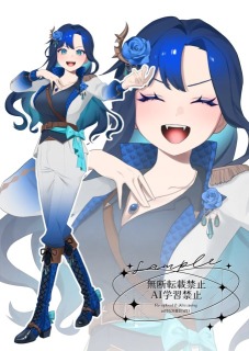 YouTube動画用立ち絵・キャラクターデザイン
