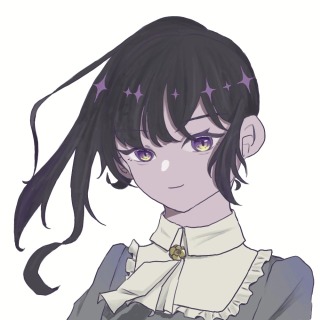 【SNSアイコン制作例】ご友人様の代理キャラクター🌙