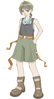 【TRPG全身立ち絵制作例】自PC