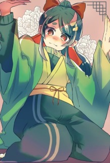 和風女の子