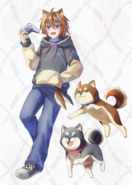 配信者キャラクターデザイン・立ち絵