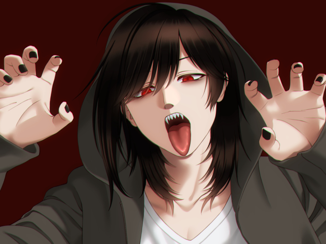 赤目の青年