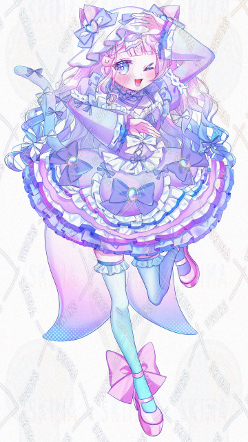 全身ご依頼イラスト