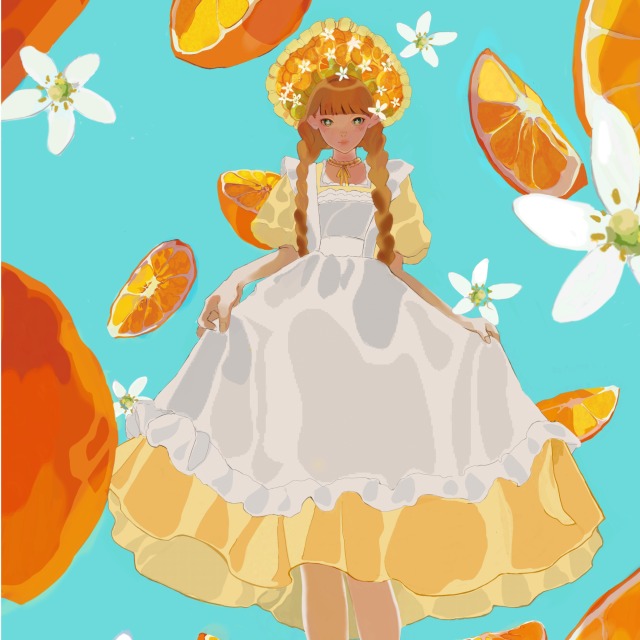 １枚イラスト参考　（一次創作と二次創作）