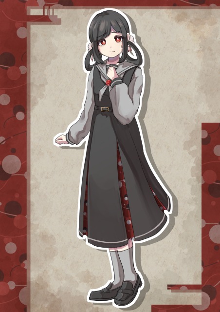 現代　和風　少女　学生