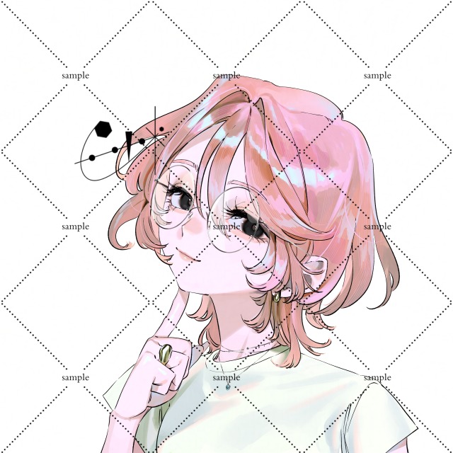 SNS用アイコンイラストのご依頼