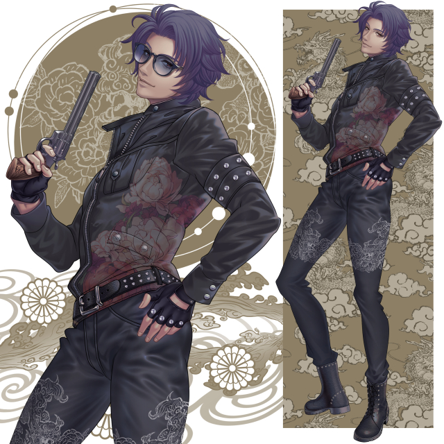 オリジナル男性(立ち絵見本)