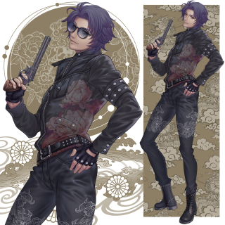 オリジナル男性(立ち絵見本)