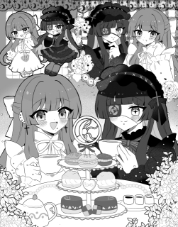 モノクロ詰め込み