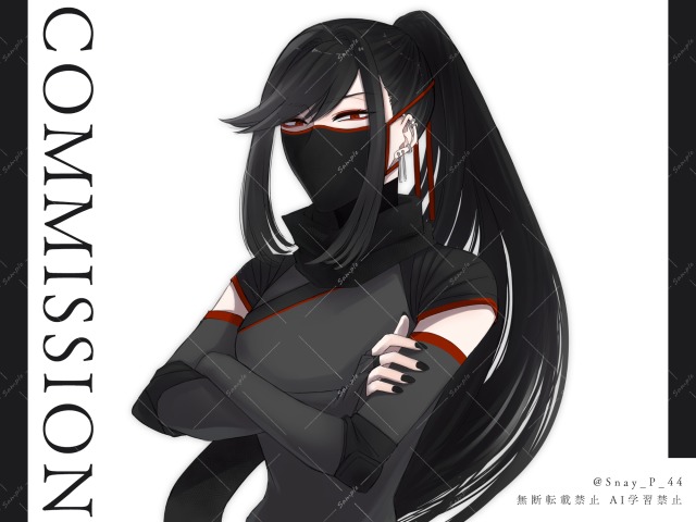 依頼イラストディスプレイ③