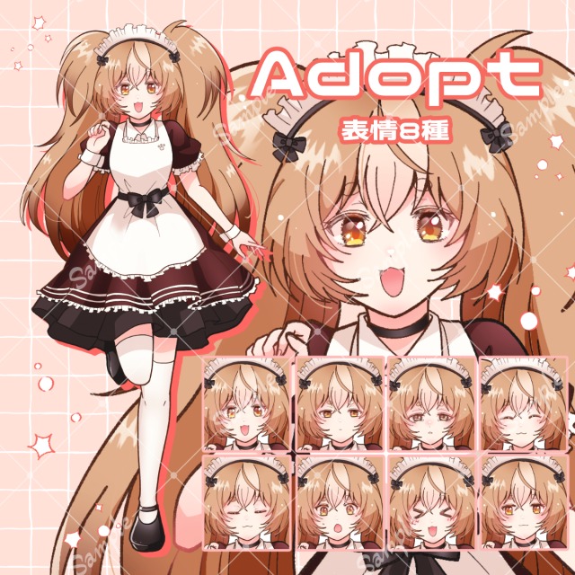 opt販売　キャラクター立ち絵