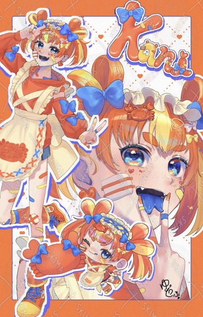 オリキャラカニちゃん🦀まとめ絵