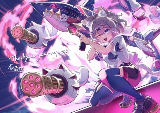 デスクトップ壁紙用イラスト
