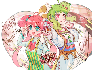 バレンタインイラスト