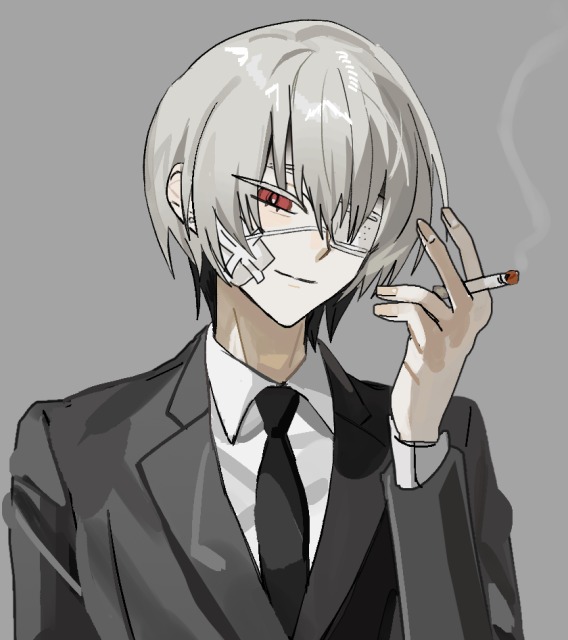 男性の顔イラスト