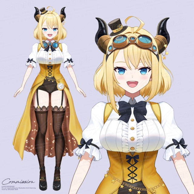 ROISYE&rsquo;s DESIGN 様 Live2D立ち絵