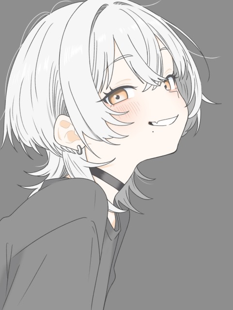 白髪ウルフちゃん