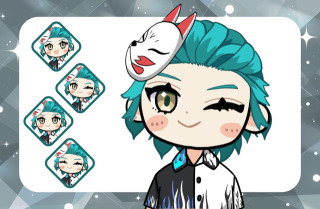 【VTuber】熊猫はりぃ様　ミニキャラLive2D依頼【Live2D】