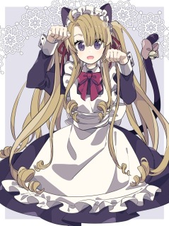 猫耳メイドさん