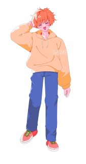 オリジナルキャラクターイラスト