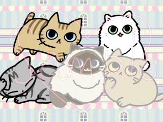 オリジナルねこイラスト