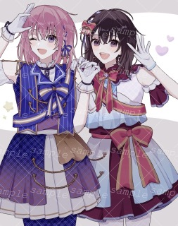 腰上 2人