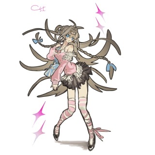 女性立ち絵参考イラスト