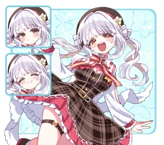 表情差分付きイラスト