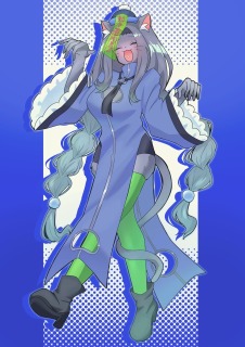 猫のキョンシー